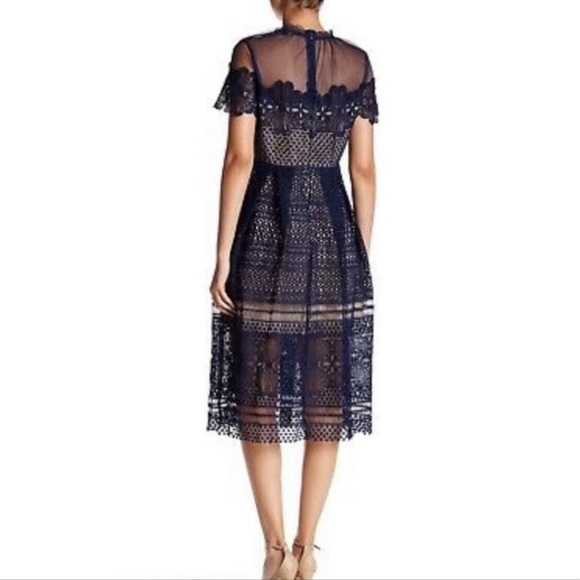 NWT - Romeo & Juliet Short Sleeve Lace Dress Sz M - Picture 6 of 10